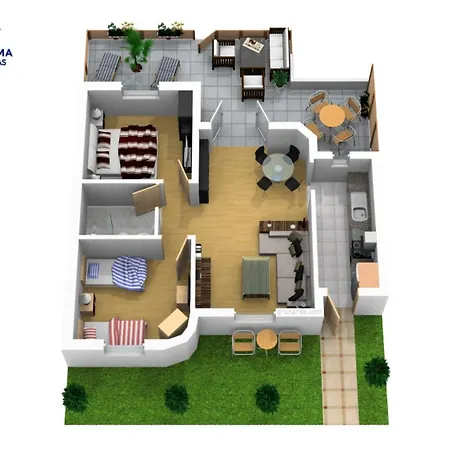Prázdninový dům Casa Palma De Lomas Caleta De Fuste